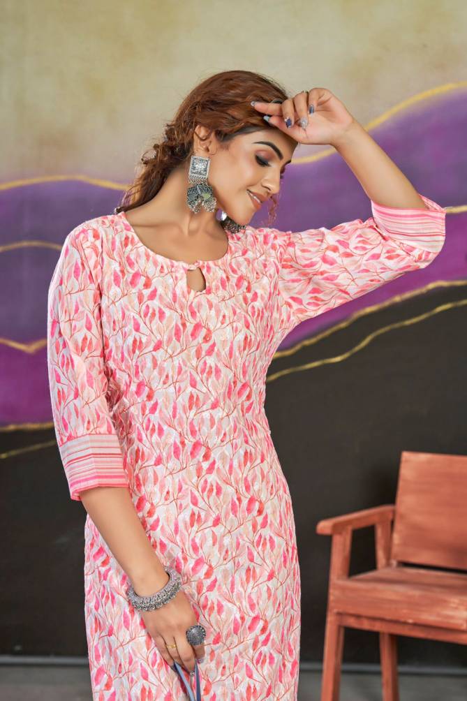 Bhoomi Vol 2 By Seamore Printed Poly Cotton Kurtis Wholesale Clothing Suppliers In India